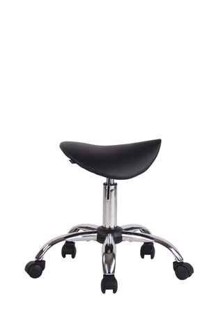 Ergonomische zadelkruk / kapperskruk Melinda Zwart