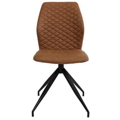 Eetkamerstoel Lotte Cognac