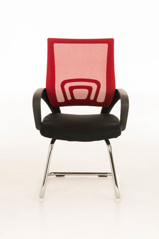Bezoekersstoel Aeruke Rood