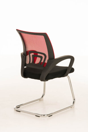Bezoekersstoel Aeruke Rood