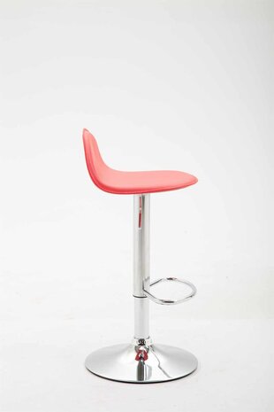 Barkruk Lini V2 Kunstleer Rood