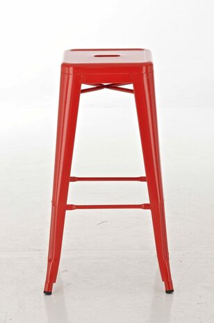 Set van 2 barkrukken Jashuo Rood