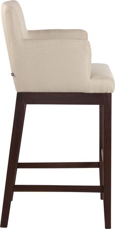 Barkruk Loreda stof Creme,antik