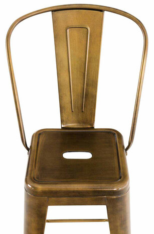 Set van 4 barkrukken Eidan gold, 