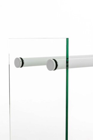 Brandhoutrek Docia 35x60x60 cm,Wit