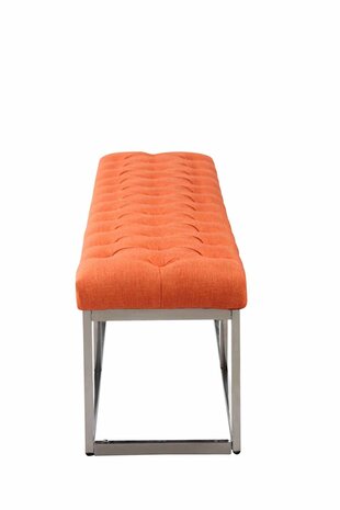 Bank Uman E stof Oranje,150 cm