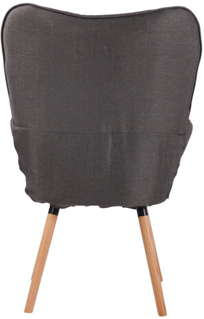 Lounger Oshfard Stof Grijs,natura