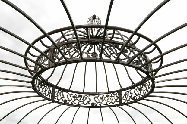 Luxe Paviljoen Romantisch rond 350 cm bronze, 