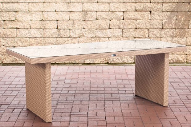 Poly Roodan tafel Avignon sand,200 cm