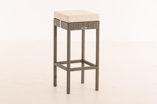 Tuin Barset Wicker Ilei Grijs,CremeWit