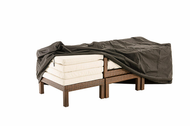 Beschermhoes Tuinset Fiji 192x75x65 Zwart