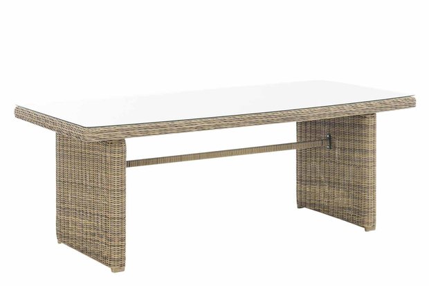 Wicker tafel Fantano XL natura, 