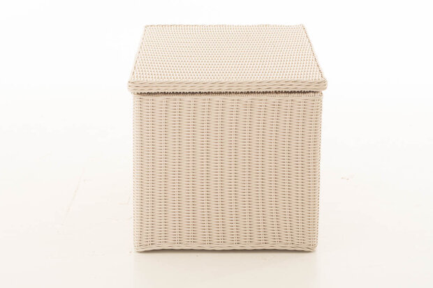 Luxe Kussenbox 5mm perlWit,L