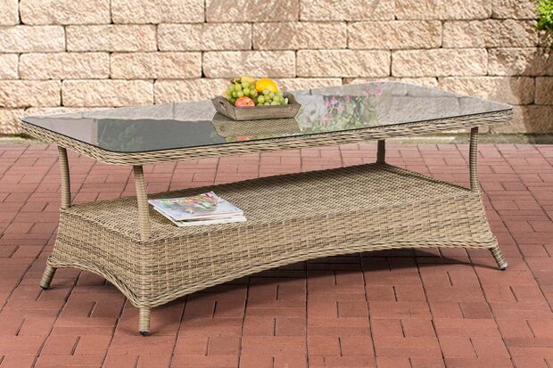 Loungetafel Pandora 5mm natura,160x80 cm, 