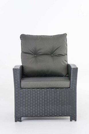 PolyRoodan fauteuil Fosoli Zwart,anthrazit