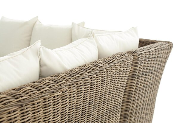 Lounge Dining Set Bormee 5mm natura,CremeWit