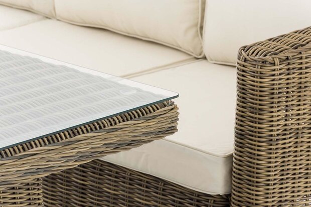 Tuinset Sirini 5 mm natura,CremeWit