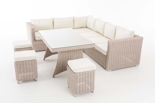 Tuinset Sirini 5 mm perlWit,CremeWit