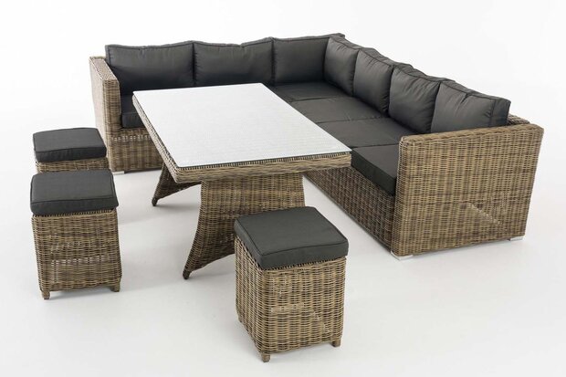 Tuinset Sirini 5 mm natura,anthrazit, 