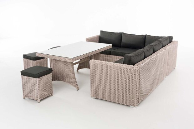 Tuinset Sirini 5 mm perlWit,anthrazit