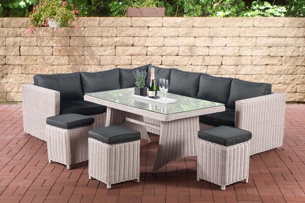 Tuinset Sirini 5 mm perlWit,anthrazit