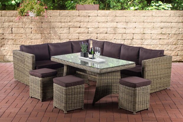 Tuinset Sirini 5 mm natura,terraBruin
