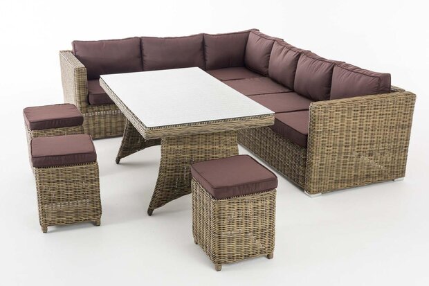 Tuinset Sirini 5 mm natura,terraBruin