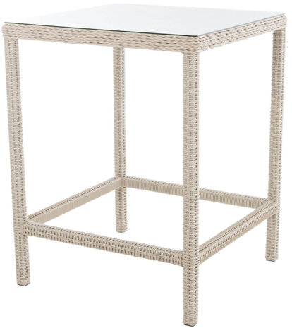 Tuintafel Ilei 5mm perlWit