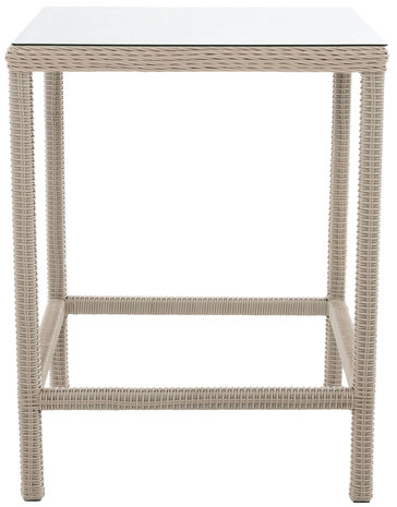 Tuintafel Ilei 5mm perlWit
