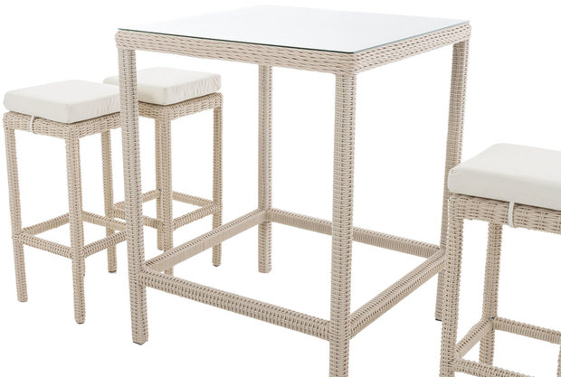 Tuinbar Ilei 5mm perlWit,CremeWit