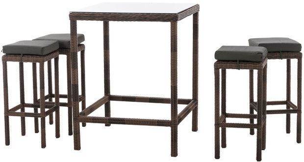 Tuinbar Ilei 5mm Bruin-meliert,anthrazit