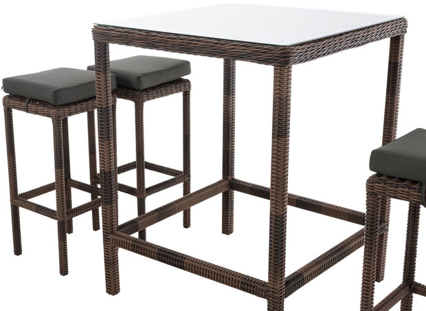 Tuinbar Ilei 5mm Bruin-meliert,anthrazit