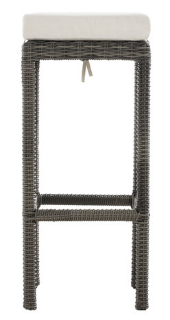 Barkruk Ilei 5mm Grijs-meliert,CremeWit