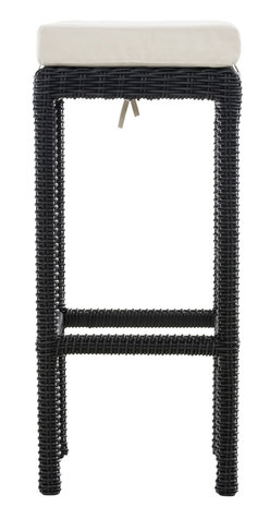 Barkruk Ilei 5mm Zwart,CremeWit