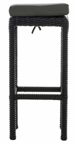 Barkruk Ilei 5mm Zwart,anthrazit