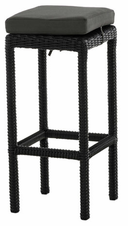 Barkruk Ilei 5mm Zwart,anthrazit