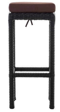 Barkruk Ilei 5mm Zwart,terraBruin