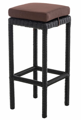 Barkruk Ilei 5mm Zwart,terraBruin