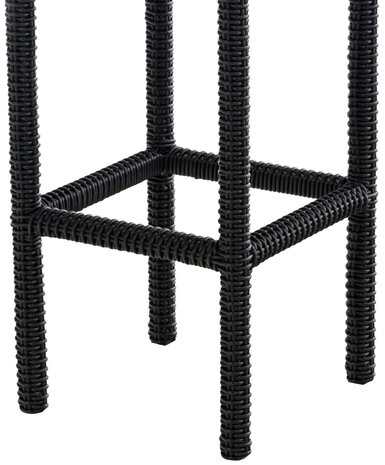 Barkruk Ilei 5mm Zwart,terraBruin