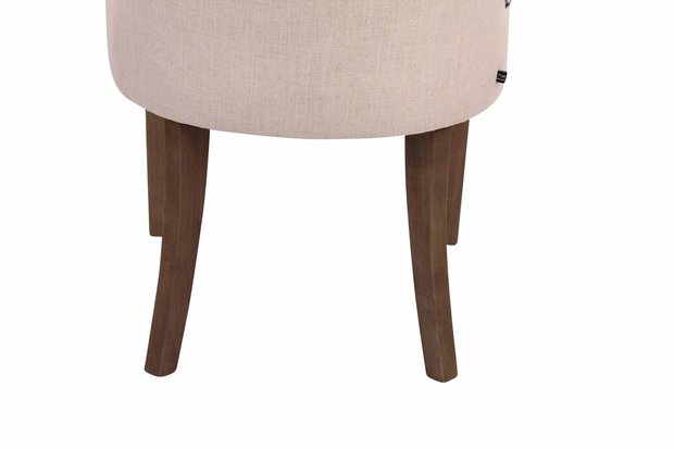Set van 2 eetkamerstoelen Eberdean antik-hell,Creme