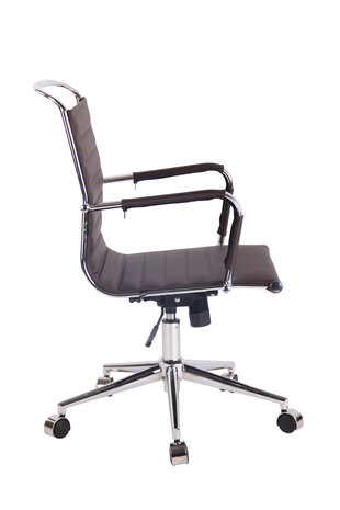 Bureaustoel Bortan coffee,Kunstleder, 