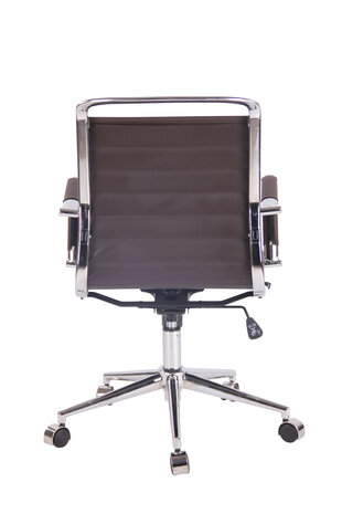 Bureaustoel Bortan coffee,Kunstleder, 