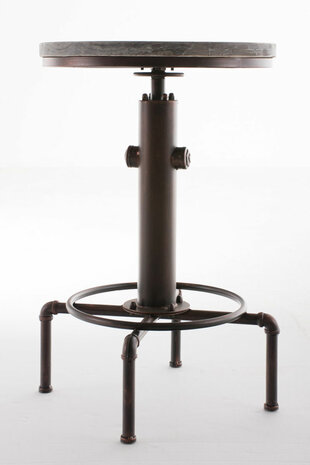 Statafel Lomus Ø 50 cm bronze, 