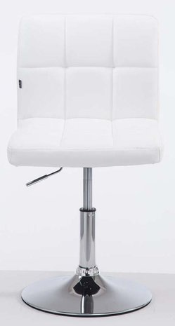 Set van 2 Lounger Pilmi V2 kunstleer Wit
