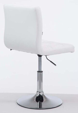 Set van 2 Lounger Pilmi V2 kunstleer Wit