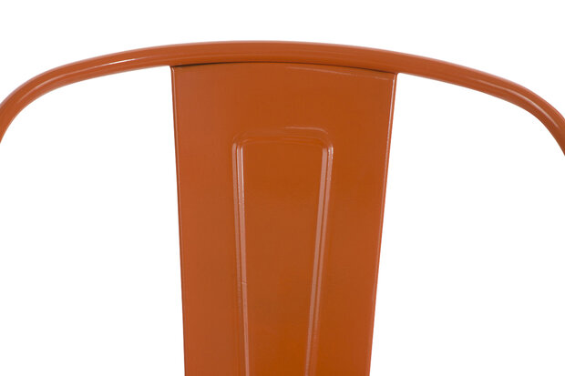 Set van 4 Binedekt stoelen Oranje