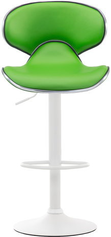 Barkruk Lis Vigis Kunstleer Groen,Wit