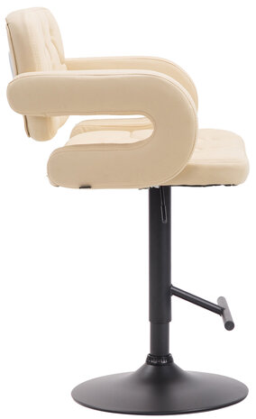 Barkruk Diblun Creme,Zwart