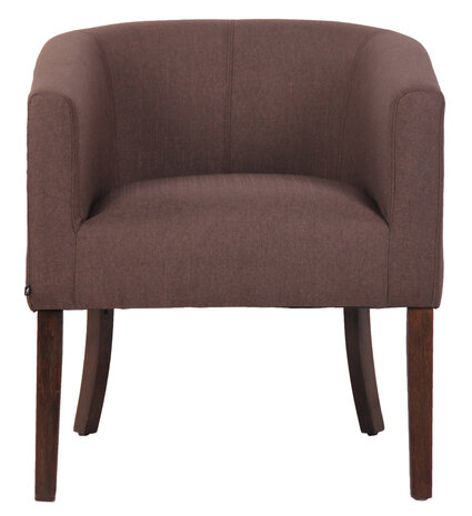 Fauteuil Namee Stof Bruin,antik