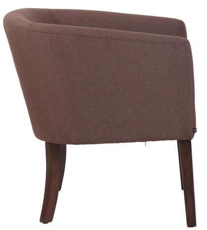 Fauteuil Namee Stof Bruin,antik